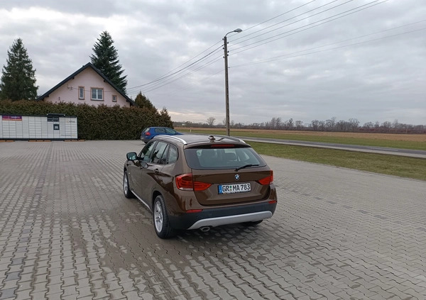 BMW X1 cena 39900 przebieg: 193700, rok produkcji 2010 z Siewierz małe 154